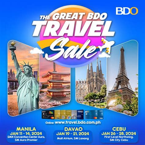 bdo travel sale 2024